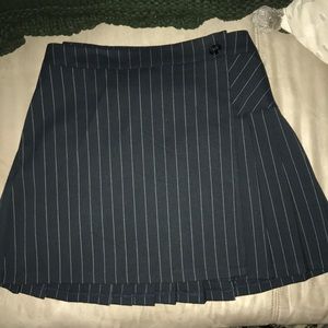 Urban outfitters pinstripe mini skirt